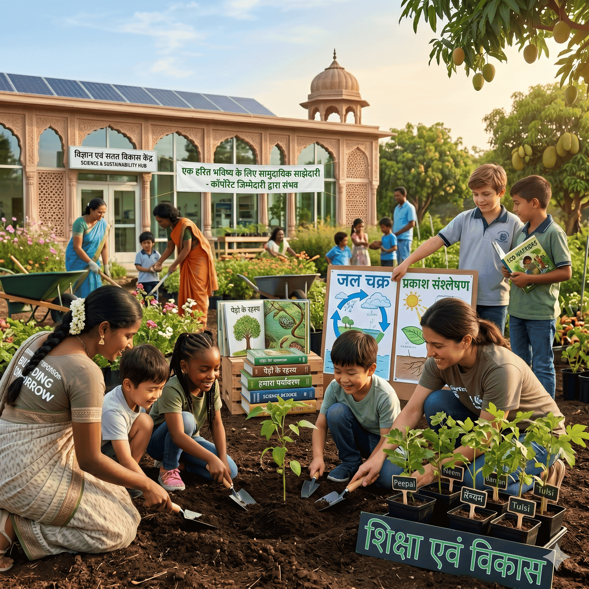 Social responsibility — education and environment initiatives at Anant