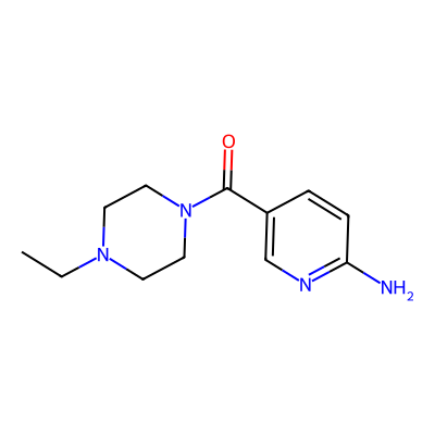 Chemical structure of Abemaciclib Impurity -1