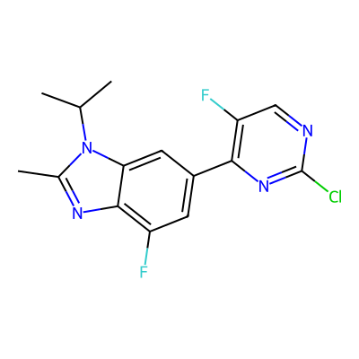 Chemical structure of Abemaciclib Impurity 7