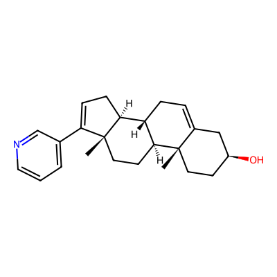 Chemical structure of Abiraterone