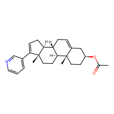 Chemical structure of Abiraterone Acetate