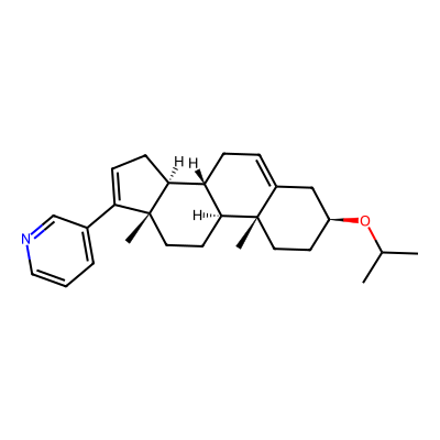 Chemical structure of Abiraterone Isopropyl Ether