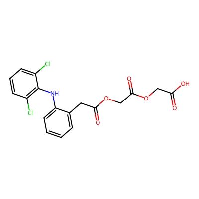 Chemical structure of Aceclofenac EP Impurity G