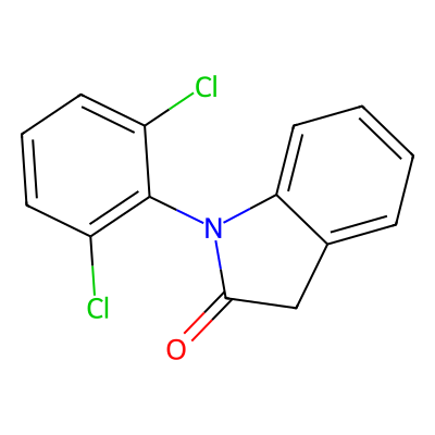 Chemical structure of Aceclofenac EP Impurity I