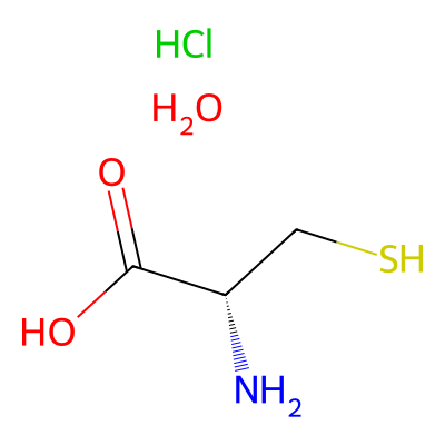 Chemical structure of Acetylcysteine Impurity B