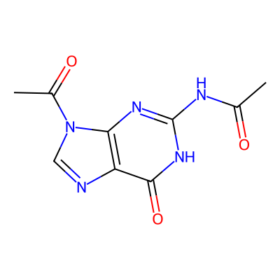 Chemical structure of Acyclovir Impurity L