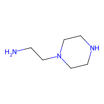 Chemical structure of 1-(2-Aminoethyl)piperazine