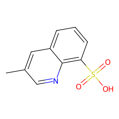 Chemical structure of 3-Methyl-8-quinolinesulfonic Acid