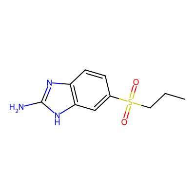 Chemical structure of Albendazole EP Impurity D