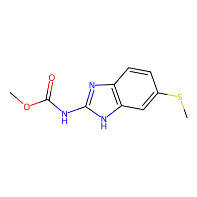 Chemical structure of Albendazole EP Impurity F