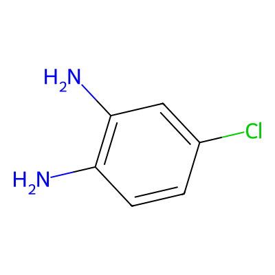 Chemical structure of 4-Chloro-1,2-benzenediamine