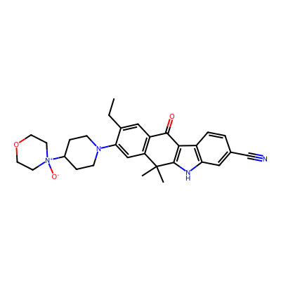 Chemical structure of Alectinib Morpholine Nitrogen N-oxide