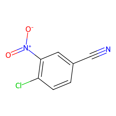 Chemical structure of 4-Chloro-3-nitrobenzonitrile