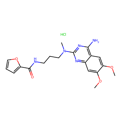 Chemical structure of Alfuzosin EP Impurity A