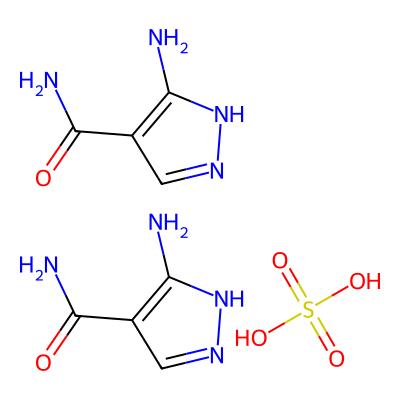 Chemical structure of Allopurinol EP Impurity A