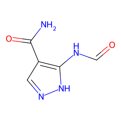Chemical structure of Allopurinol EP Impurity B