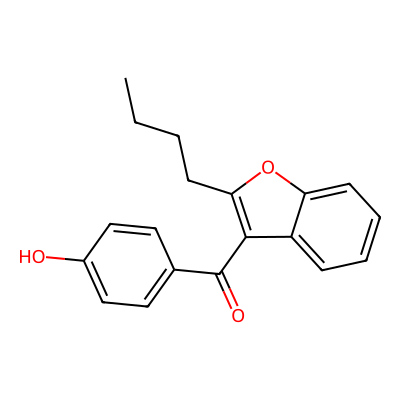 Chemical structure of Amiodarone EP Impurity E