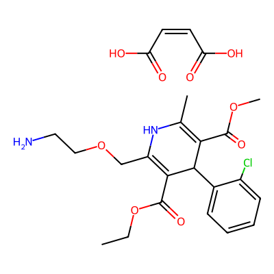 Chemical structure of Amlodipine IH Impurity A