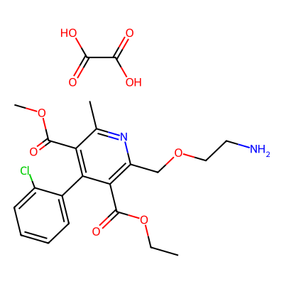 Chemical structure of Amlodipine EP Impurity D