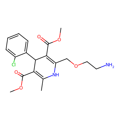 Chemical structure of Amlodipine EP Impurity F