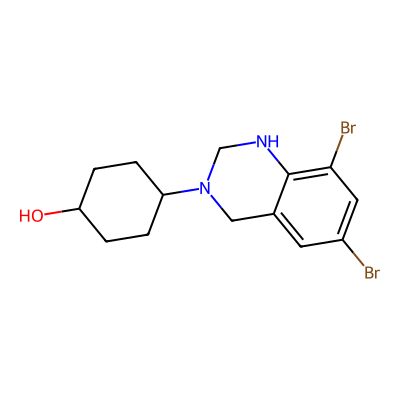 Chemical structure of Ambroxol Impurity B