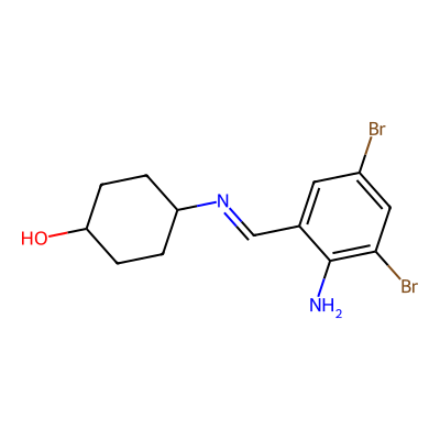 Chemical structure of Ambroxol Impurity C