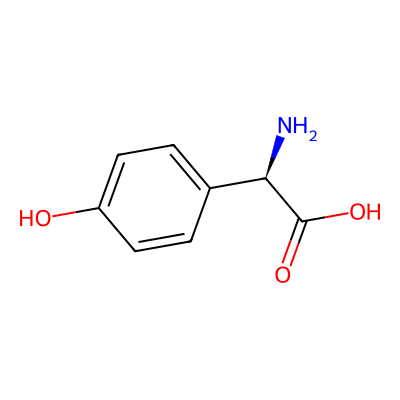 Chemical structure of Amoxicillin Impurity I