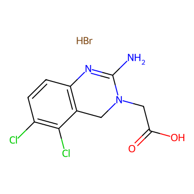 Chemical structure of Anagrelide USP Related Compound B (HBr salt)