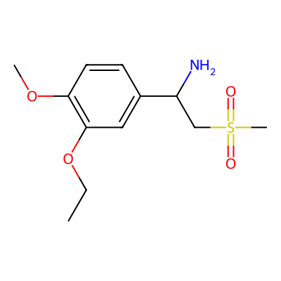 Chemical structure of Apremilast Impurity H