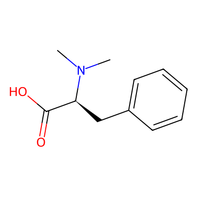 Chemical structure of N,N-Dimethyl-L-phenylalanine