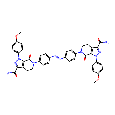 Chemical structure of Apixaban dimer (IM-10)