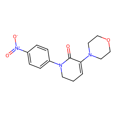 Chemical structure of Apixaban Impurity 4