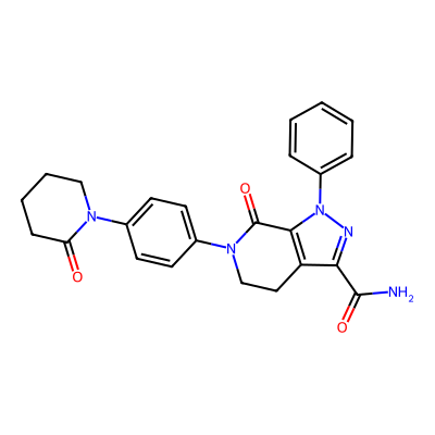 Chemical structure of Apixaban Impurity 23