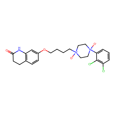 Chemical structure of Aripiprazole N,N-Dioxide