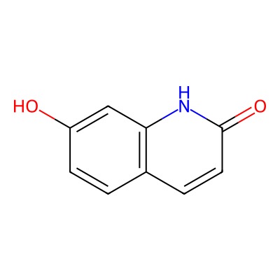 Chemical structure of Aripiprazole Quinolinone Impurity