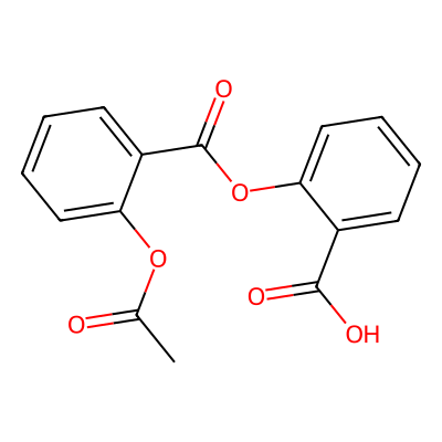 Chemical structure of Aspirin EP Impurity D