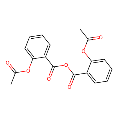 Chemical structure of Aspirin EP Impurity F