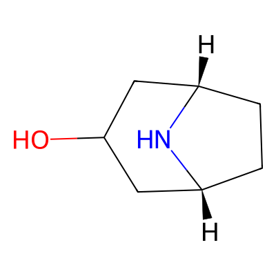 Chemical structure of Nortropine