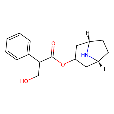 Chemical structure of Atropine impurity B