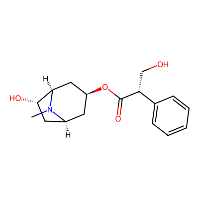 Chemical structure of Atropine impurity D