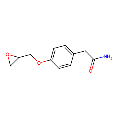 Chemical structure of Atenolol EP Impurity C