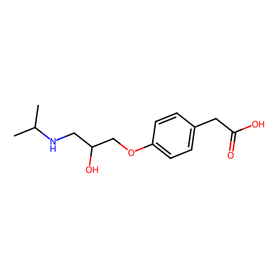 Chemical structure of Atenolol EP Impurity G