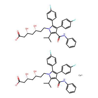 Chemical structure of Atorvastatin USP Related Compound C