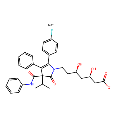 Chemical structure of Atorvastatin Pyrrolidone analog