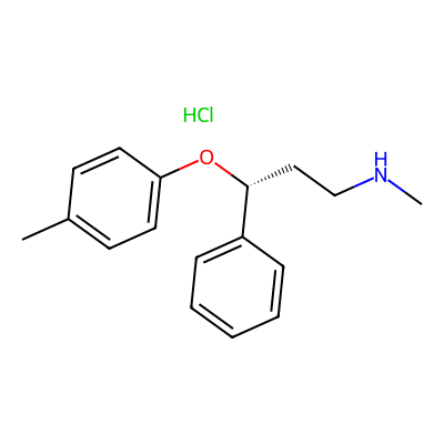 Chemical structure of Atomoxetine EP Impurity C