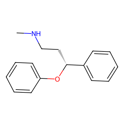 Chemical structure of Desmethyl Atomoxetine Impurity