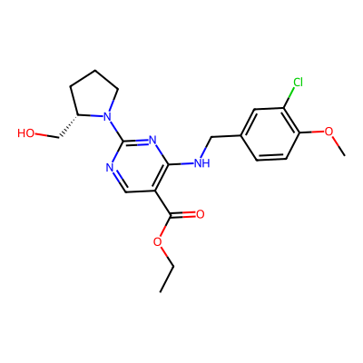 Chemical structure of Avanafil Impurity 6