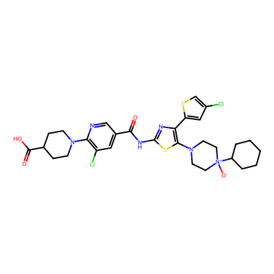 Chemical structure of Avatrombopag N-Oxide Impurity 2