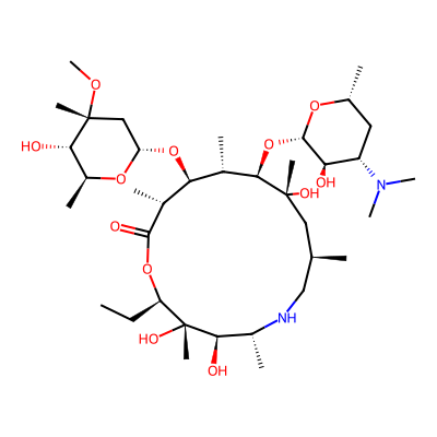 Chemical structure of Azithromycin EP Impurity A