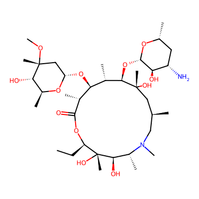 Chemical structure of Azithromycin EP Impurity E